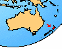 distribution of the living members of the family Leiopelmatidae